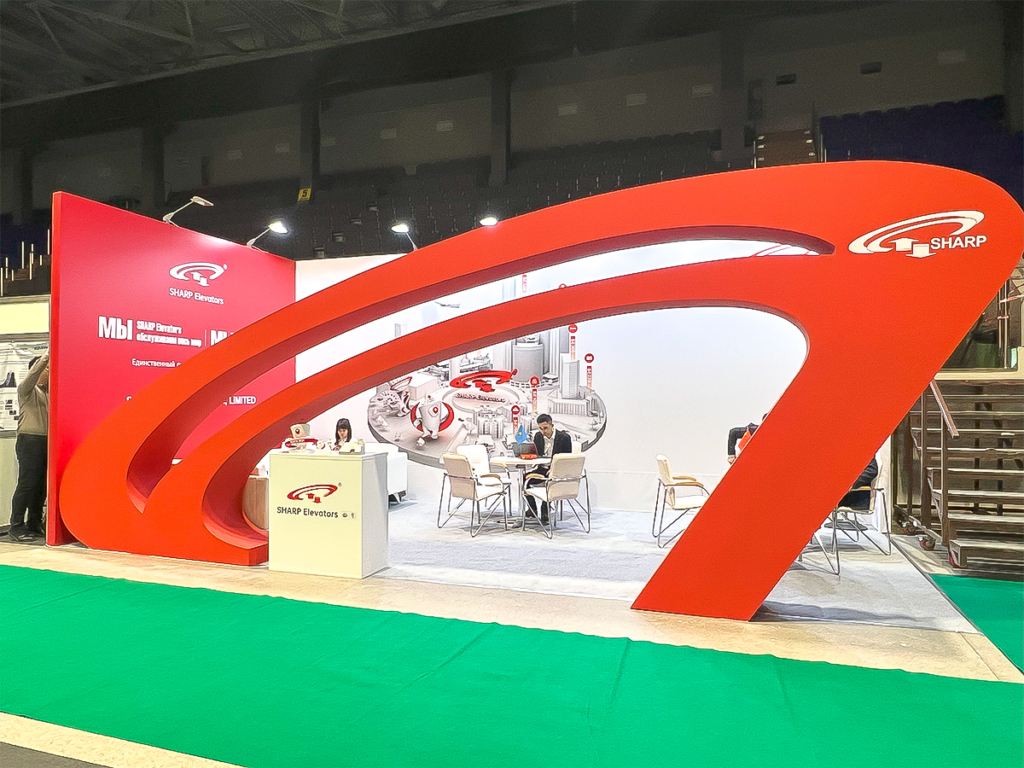 Exhibition stand building Almaty